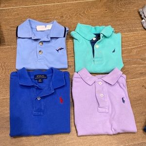 Bundle Boy Toddler Polo Shirts 2T 3T (2) Polo shirts (1) Nautica (1) Goodlad